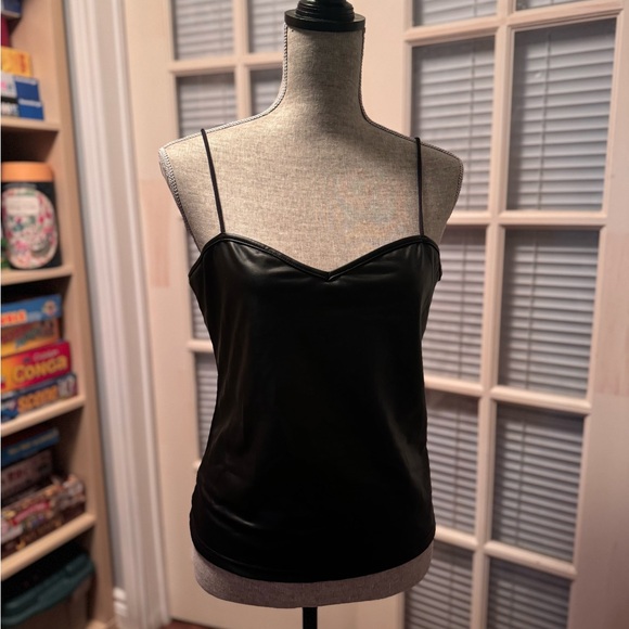 Pleather Tank - Picture 1 of 4